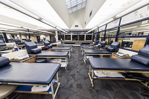 Smith Fieldhouse Training Room