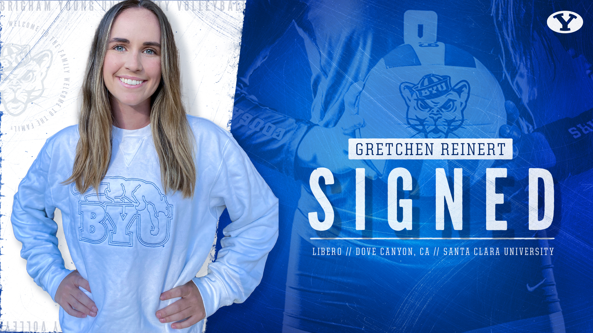 BYU Signing Graphic - Gretchen Reinert