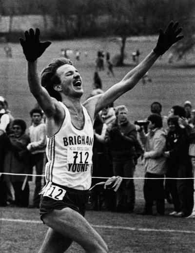 Ed Eyestone winning the 1984 NCAA XC Championships