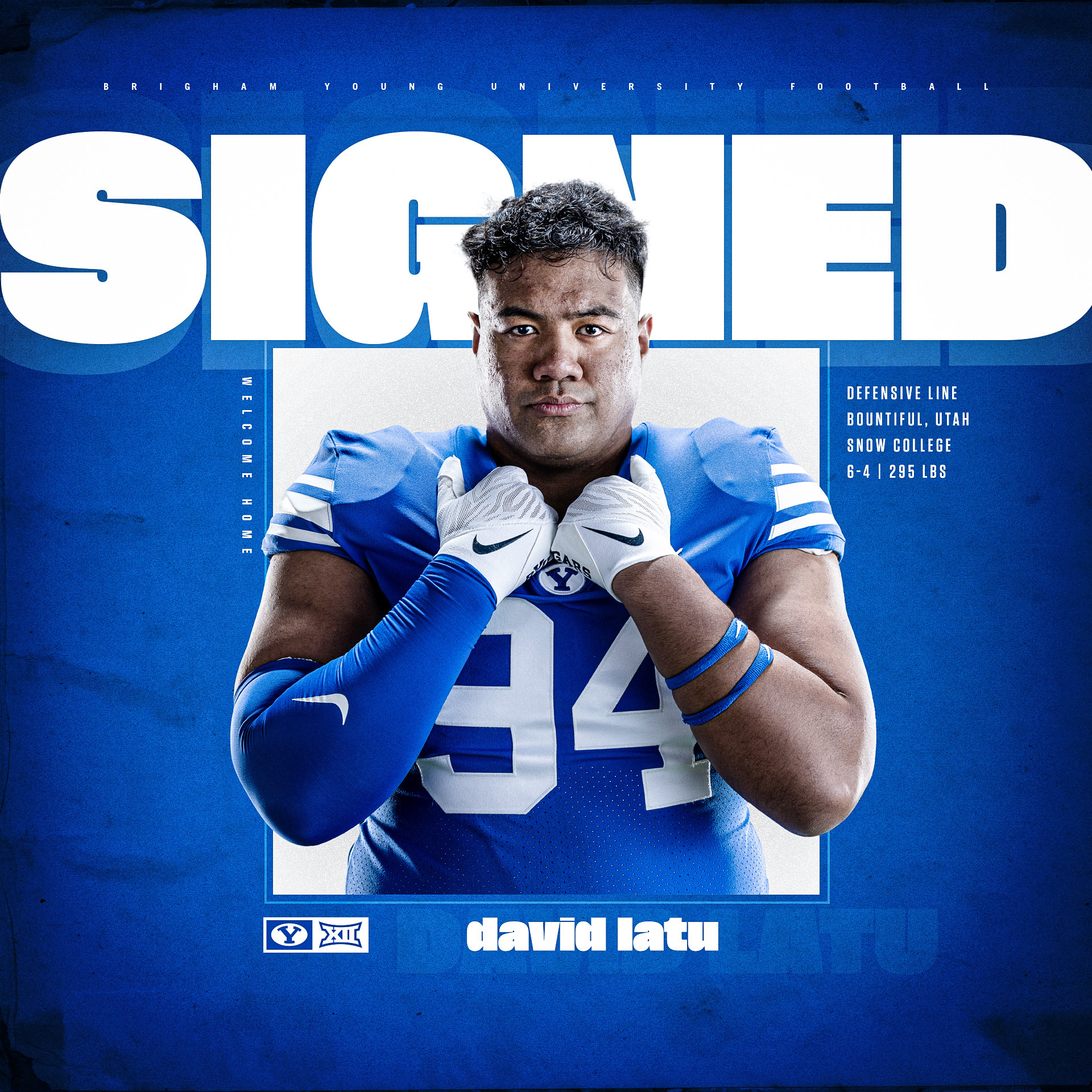 David Latu – 2023 BYU Football Recruiting Class - BYU Athletics - Official  Athletics Website - BYU Cougars