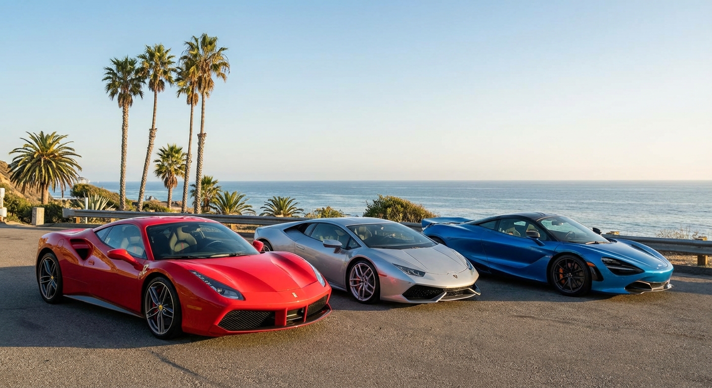 Featured image for Exotic Car Rentals in Orange County: A Guide