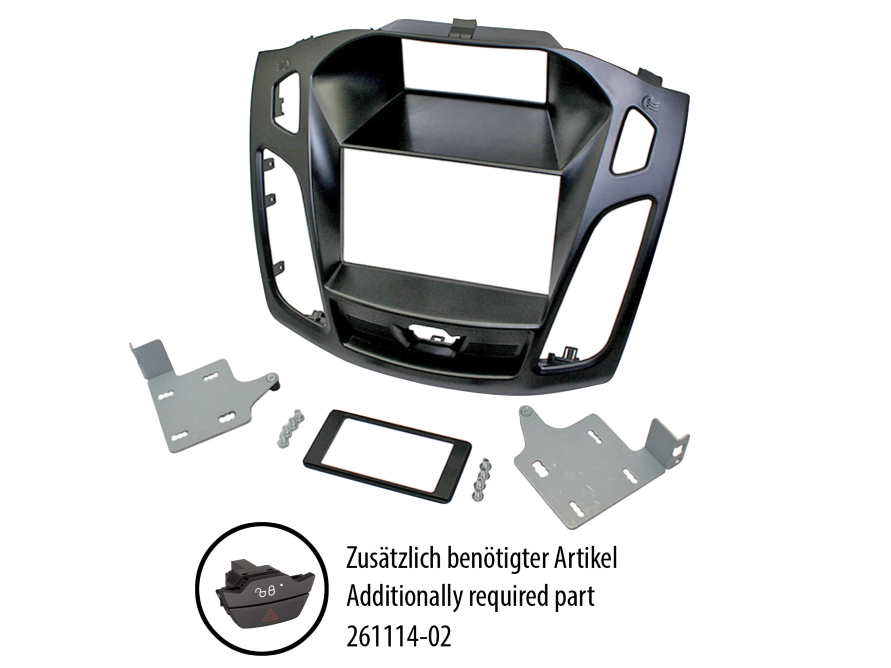 ACV 2-Din Radiosovite Ford Focus 2015->