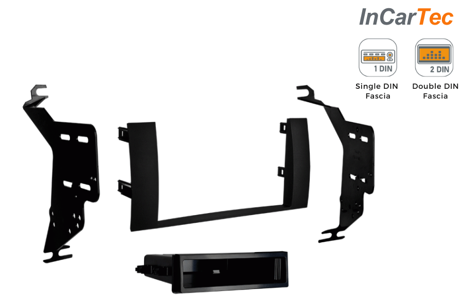 InCarTec 2-Din Radiosovitelevy Toyota Prius