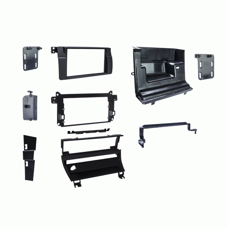 METRA 2-Din Radiosovitelevy BMW E46 1999-2006