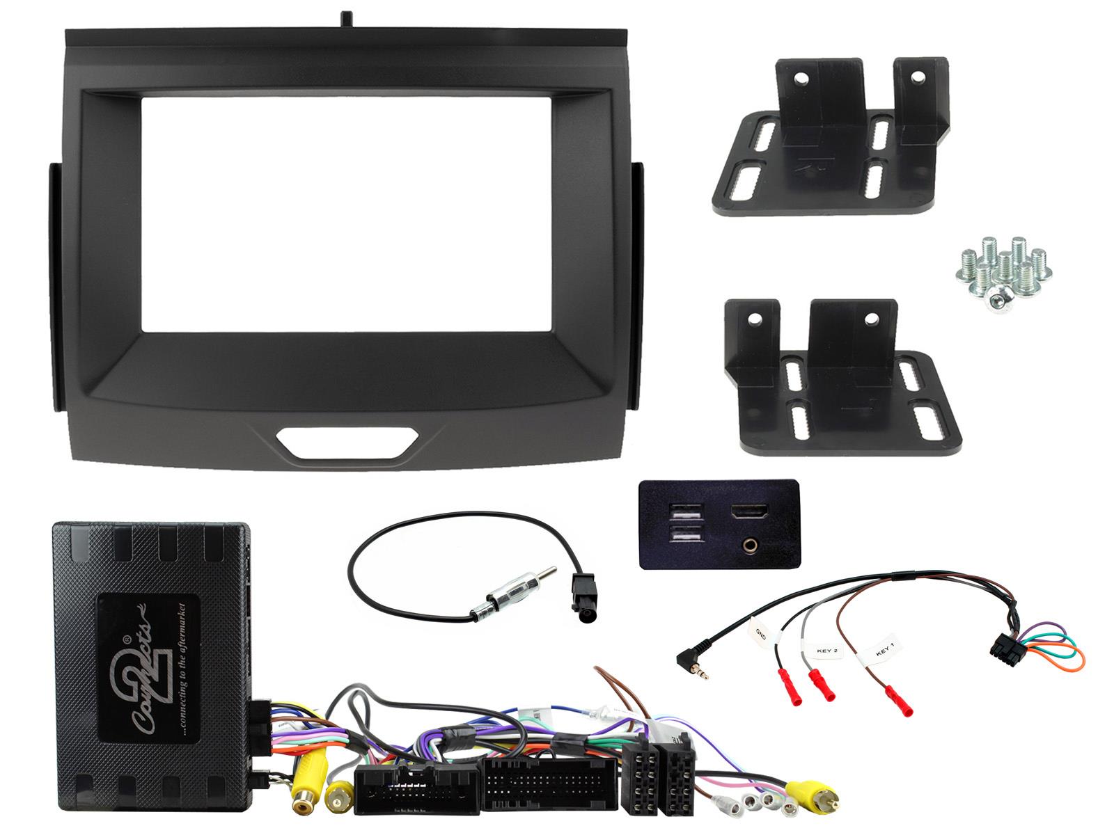2-Din Kitti Ford Ranger 2016->