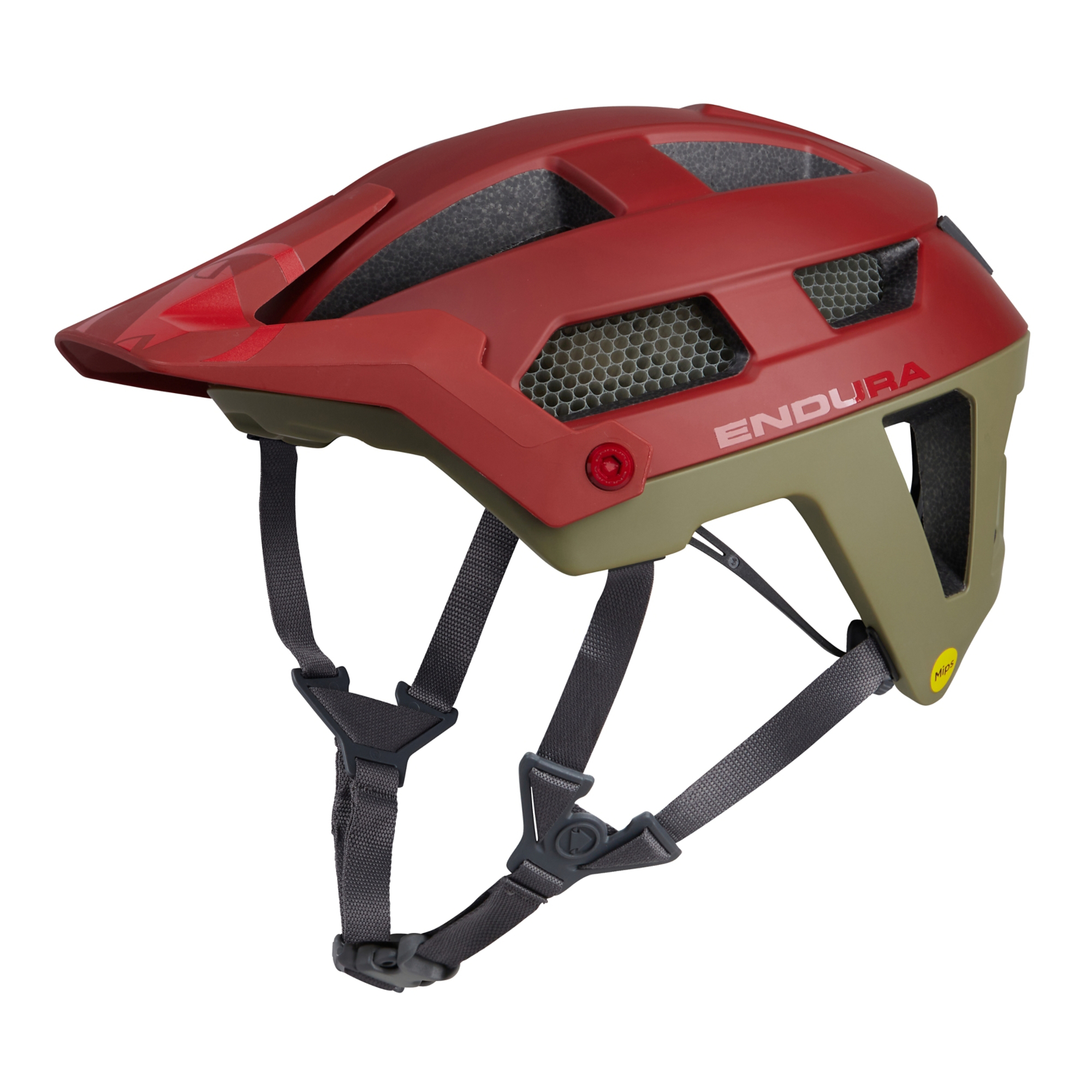 Endura SingleTrack Mips Helmet - Red