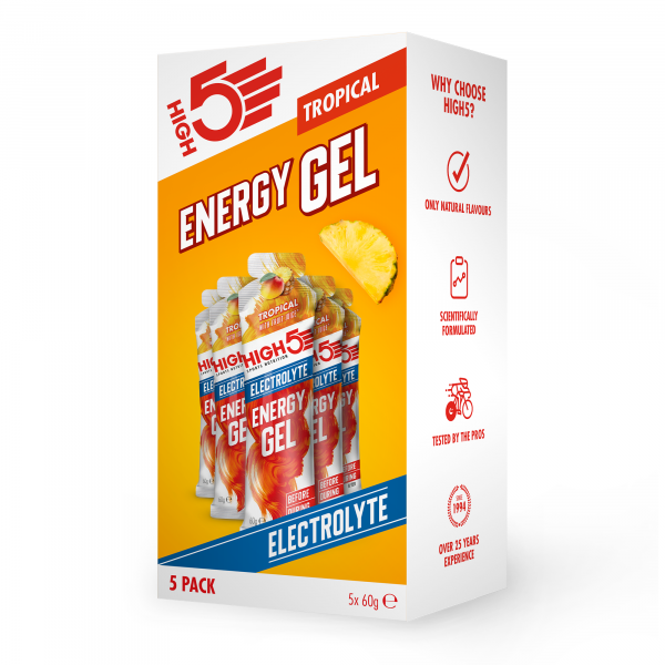 HIGH5 ENERGIAGEELI ELEKTROL. TROPICAL 60g
