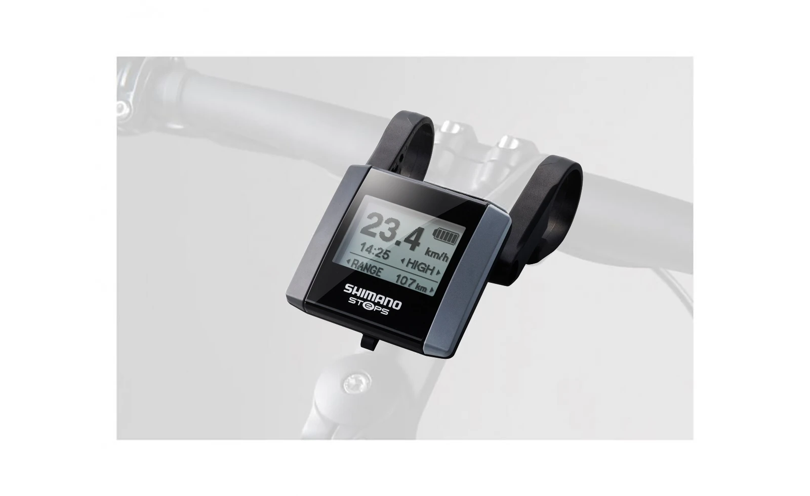 Shimano SC-E6000 STEPS näyttö + teline
