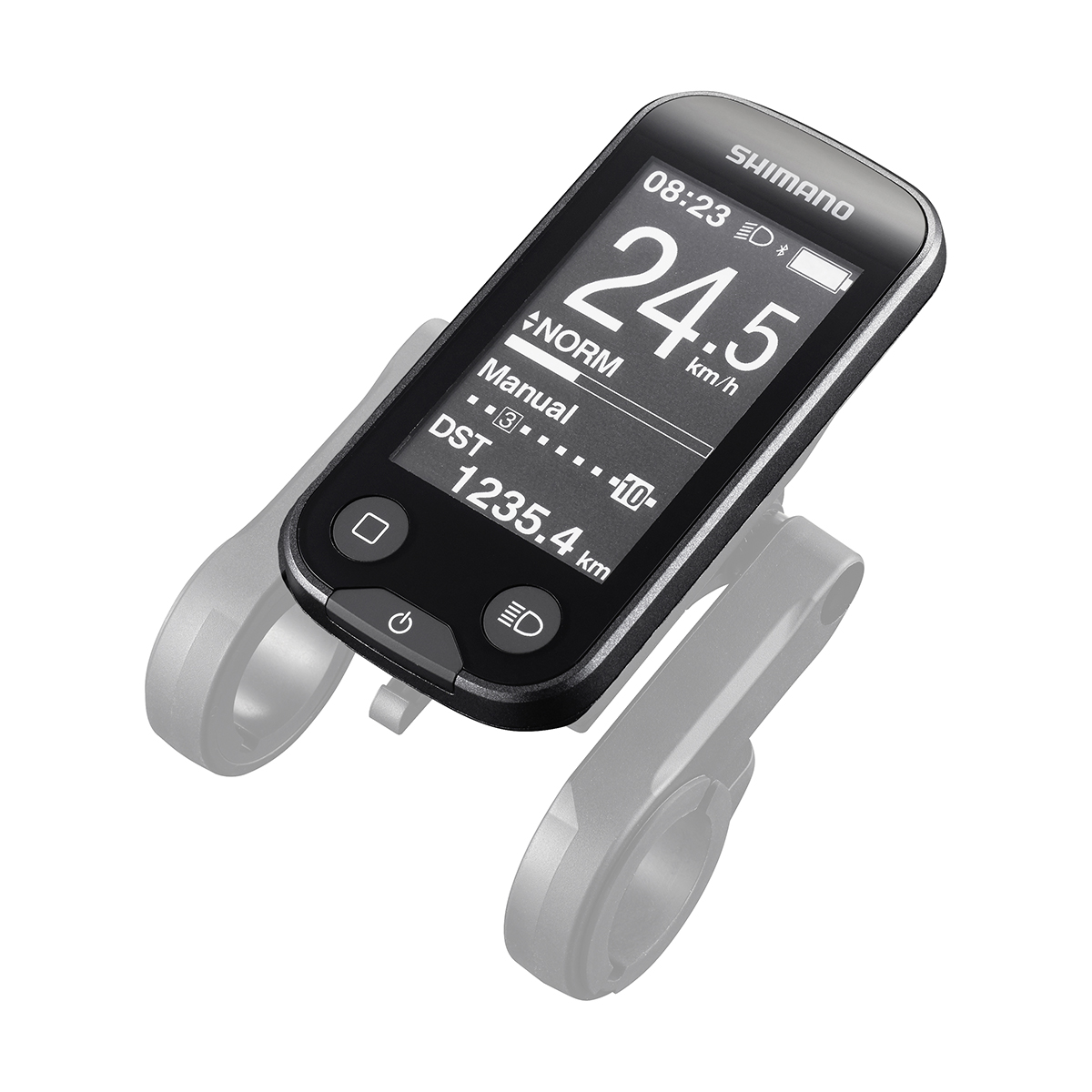 Shimano SC-E6100 STEPS näyttö