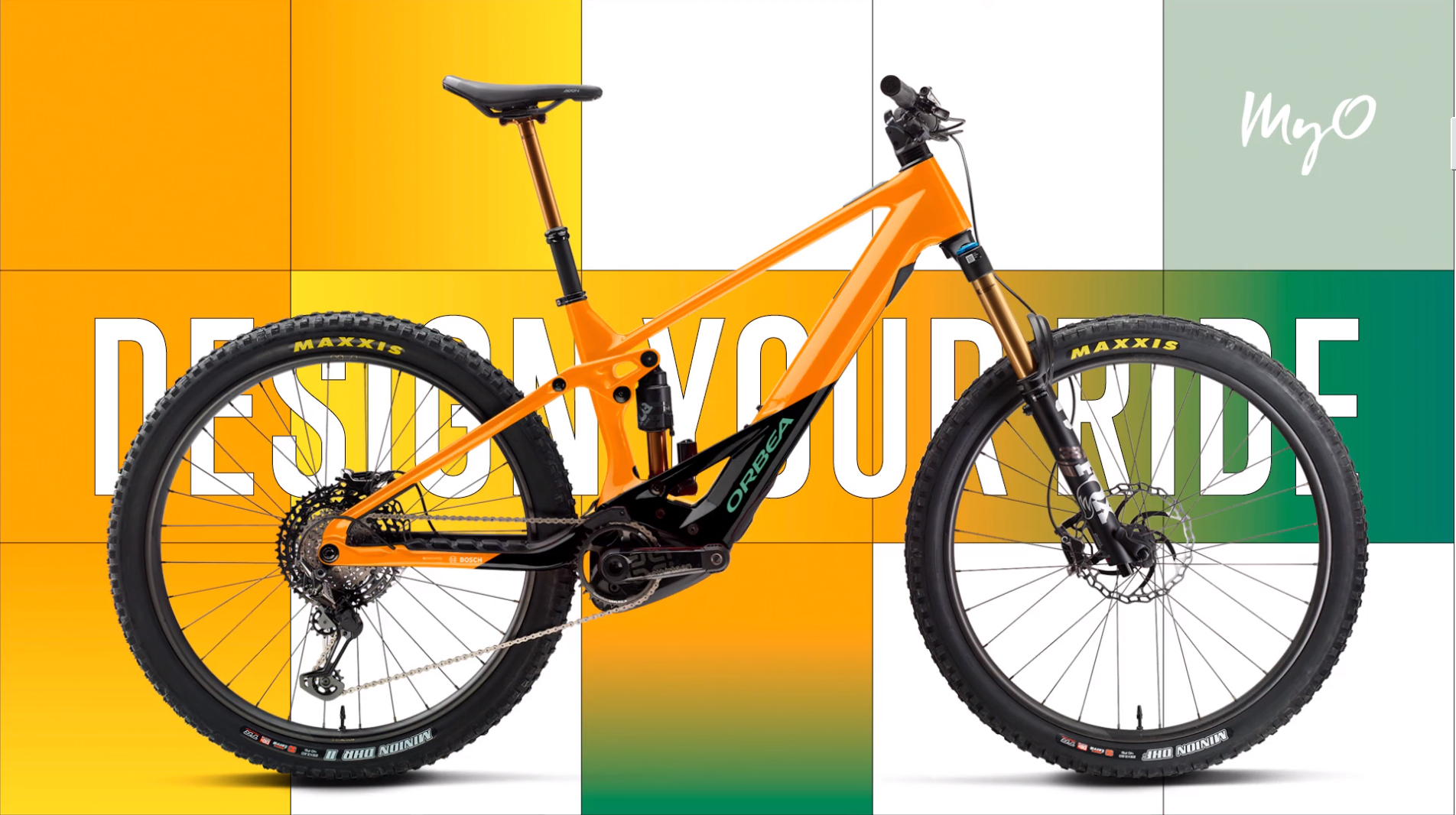 Orbea Wild MyO kustomointi