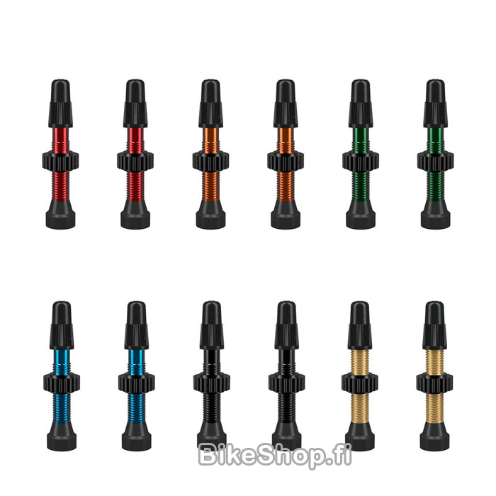 WTB TCS tubeless venttiili 34mm, pari orange