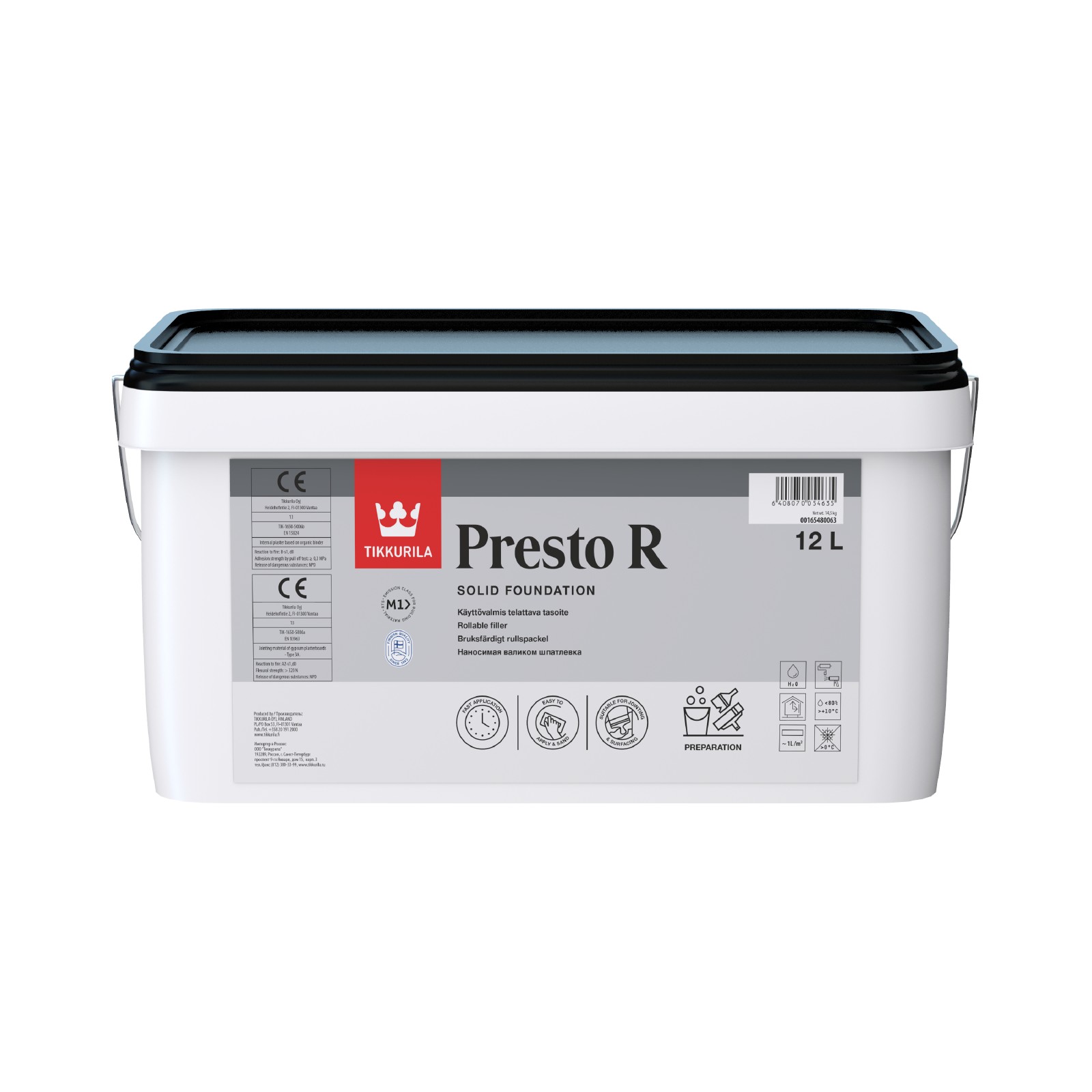 Presto R Roll-On Filler 12L