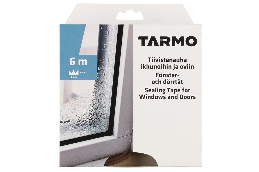 Tarmo Ikkunatiiviste E-profiili ruskea 6 m