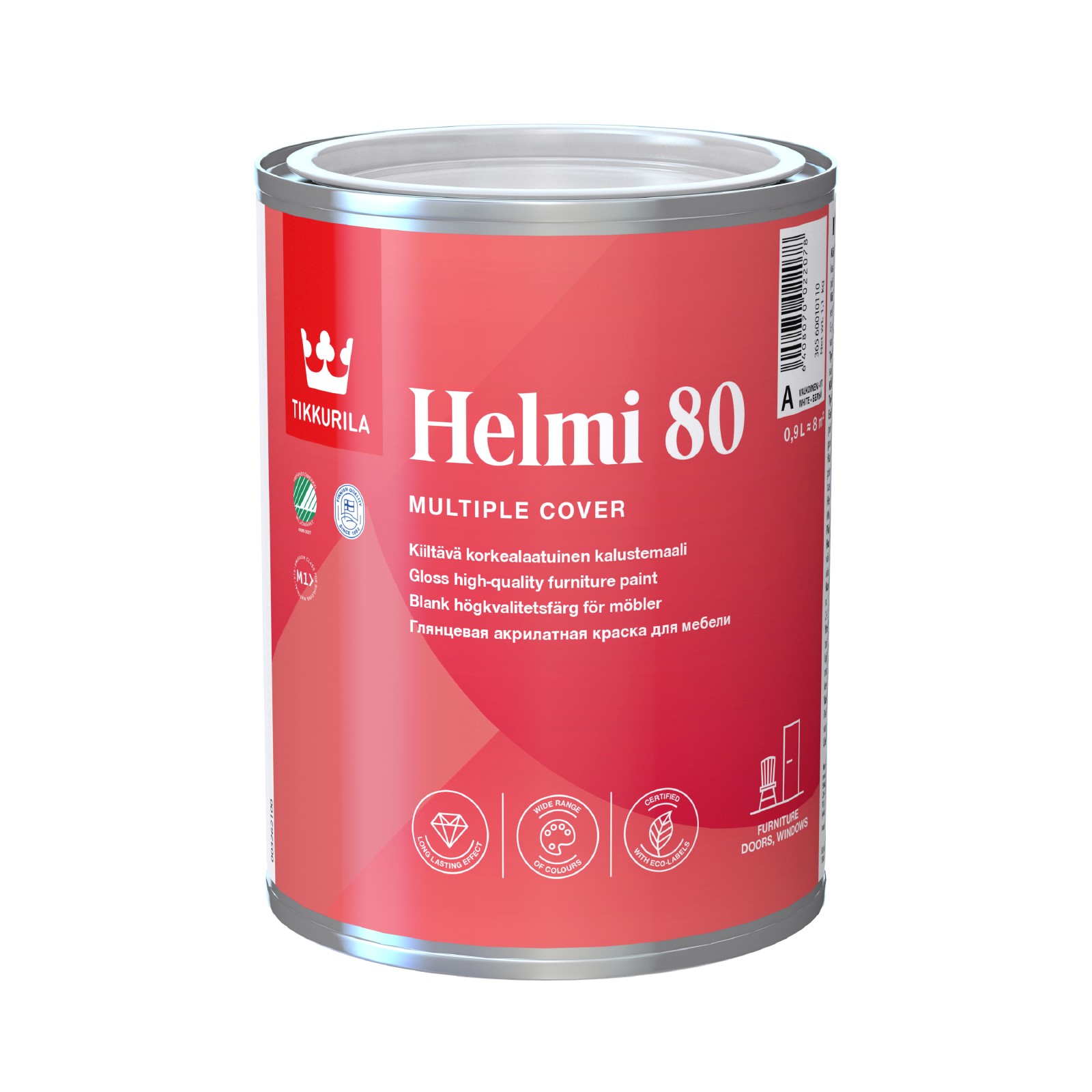 Helmi 80 Kiiltävä A 0,9L