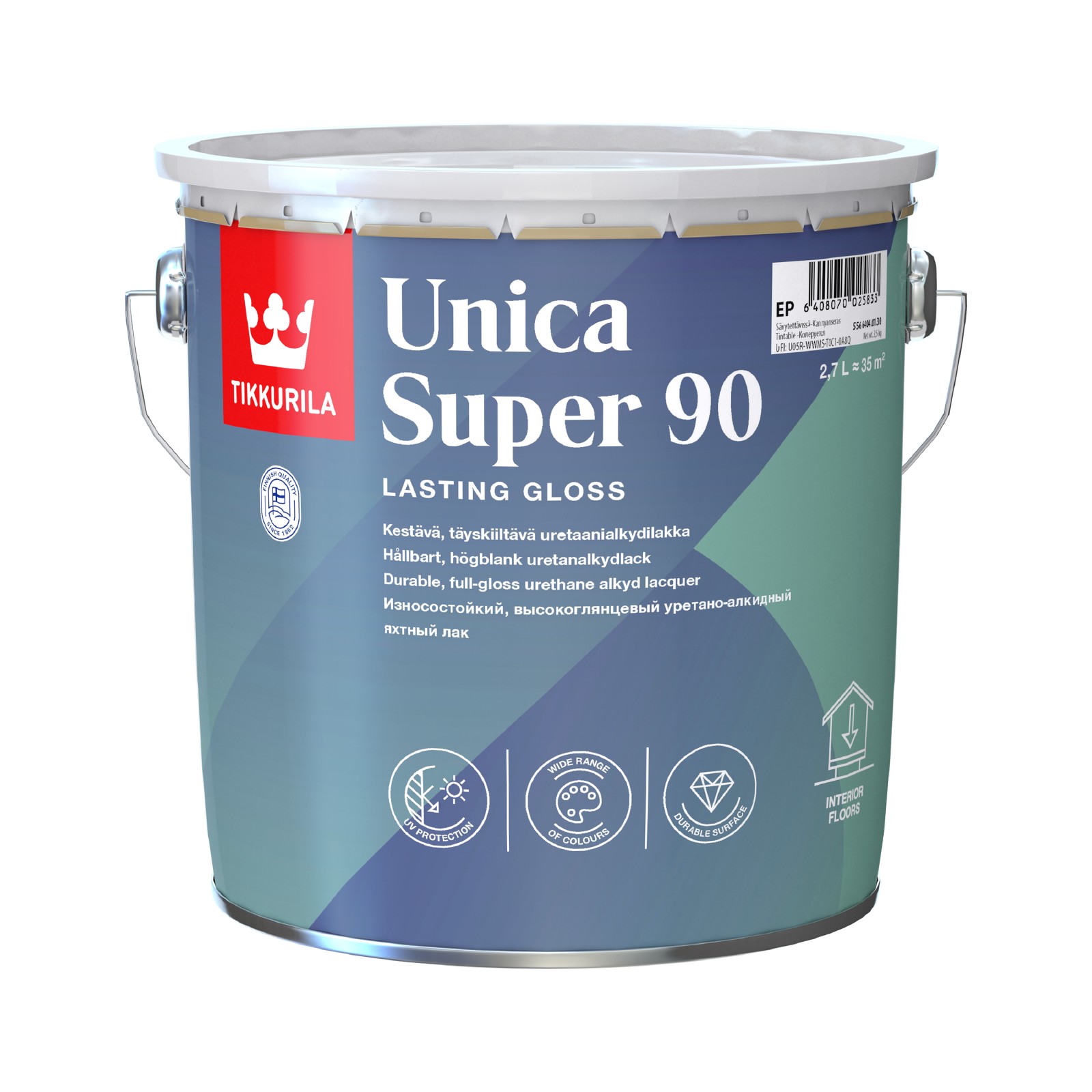 Unica Super 90 Kiiltävä Lakka 2,7L