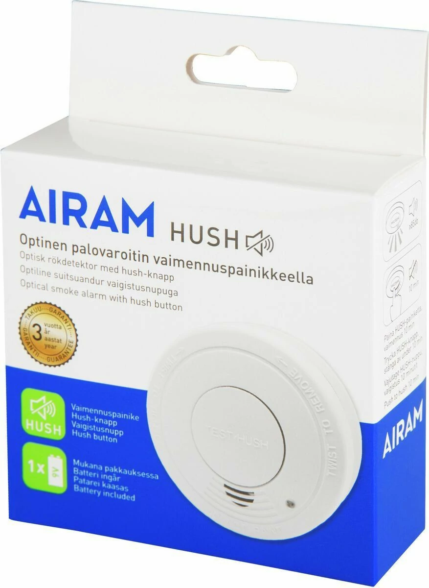 AIRAM PALOVAROITIN 9V HUSH