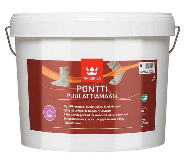 Pontti Puulattiamaali 9l C