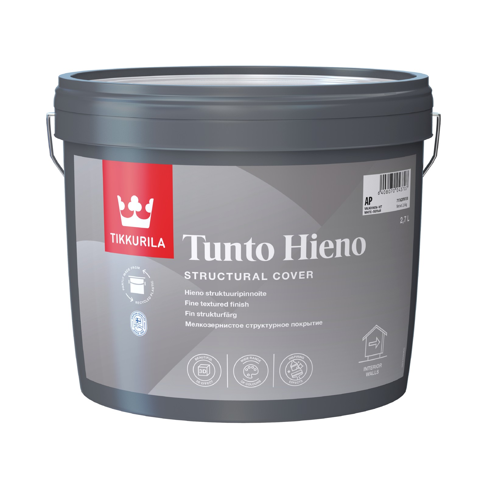 Tunto Hieno Fine Textured Finish AP 2,7L