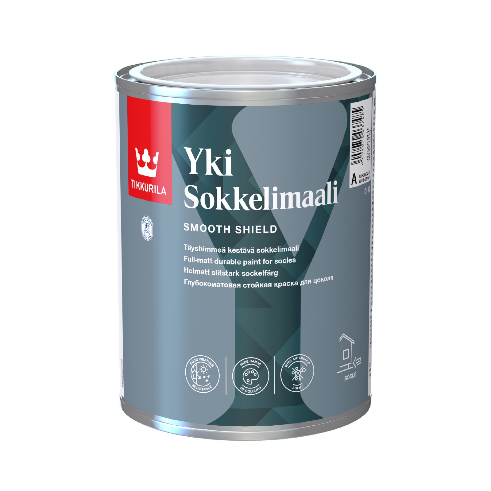 Yki Sokkelimaali A 0,9L