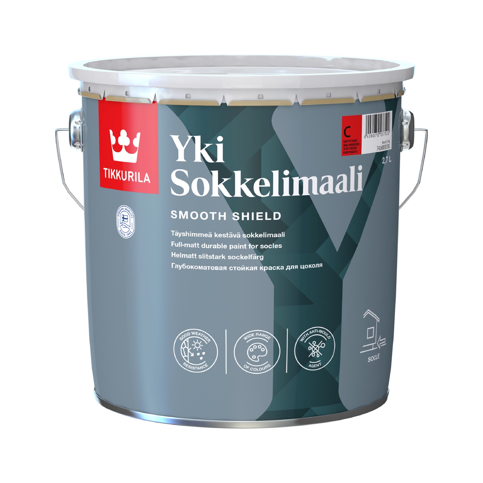 Yki Sokkelimaali C 2,7L