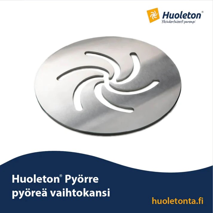 Huoleton Pyörre pyöreä 163mm RST