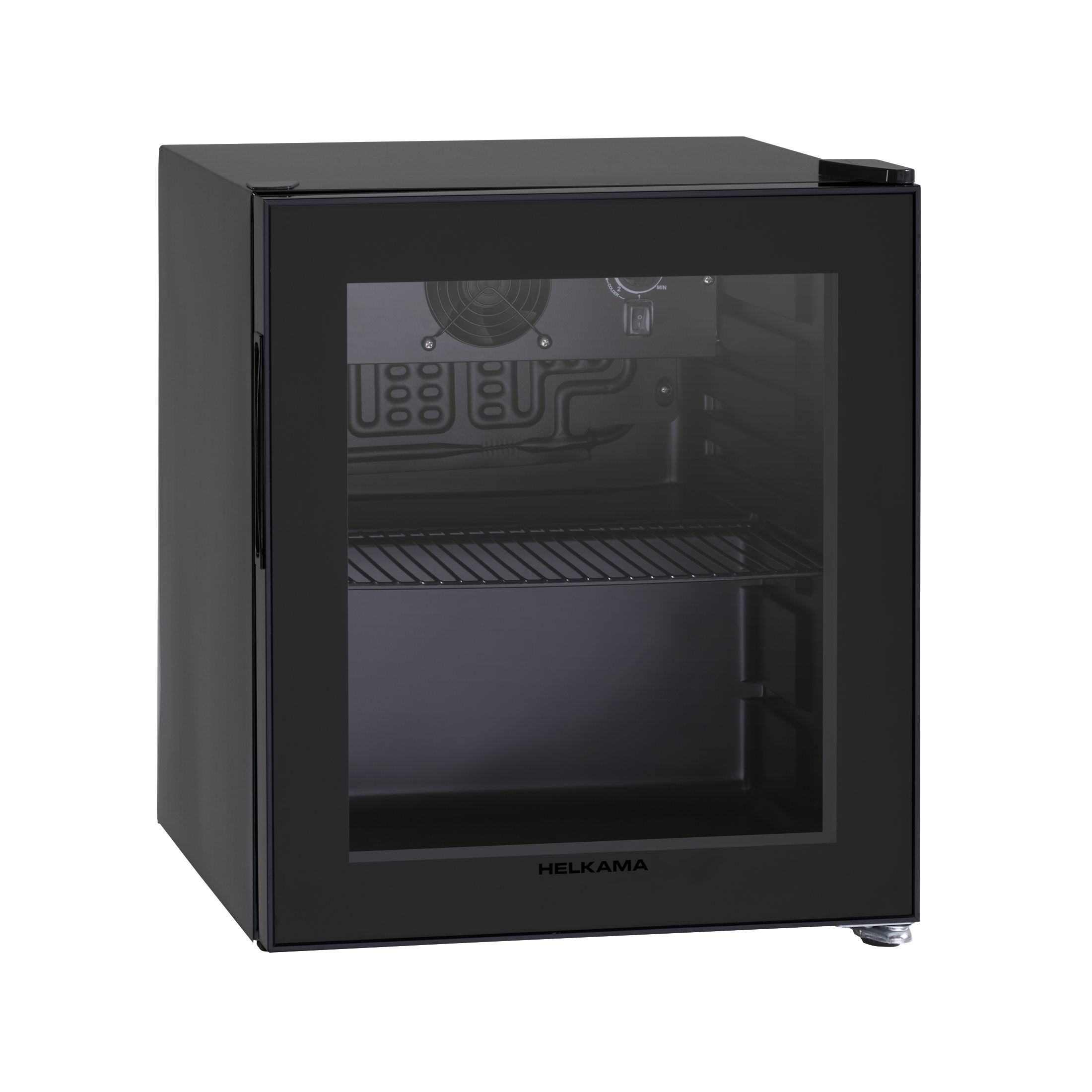 HELKAMA HJA45B-GDBL (minibar lasiovella)