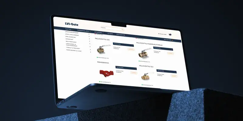 LVI-Alan nopein verkkokauppa