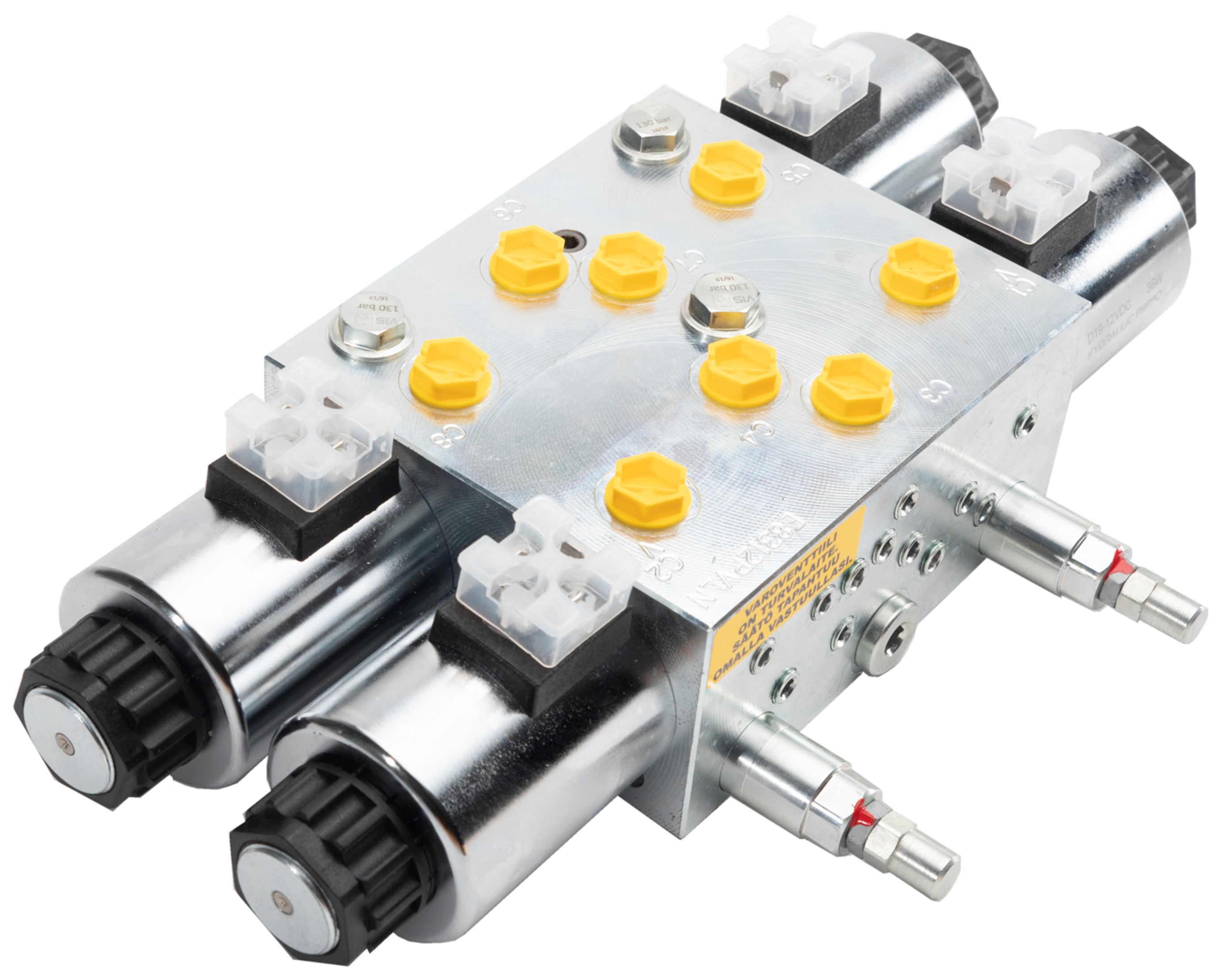 Solenoid Controlled 8/3 directional control valve R1/2