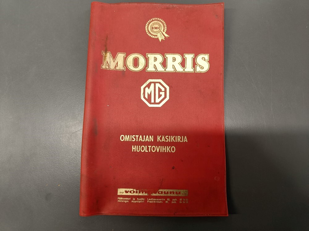MG Morris tyhjä ohut kansio /