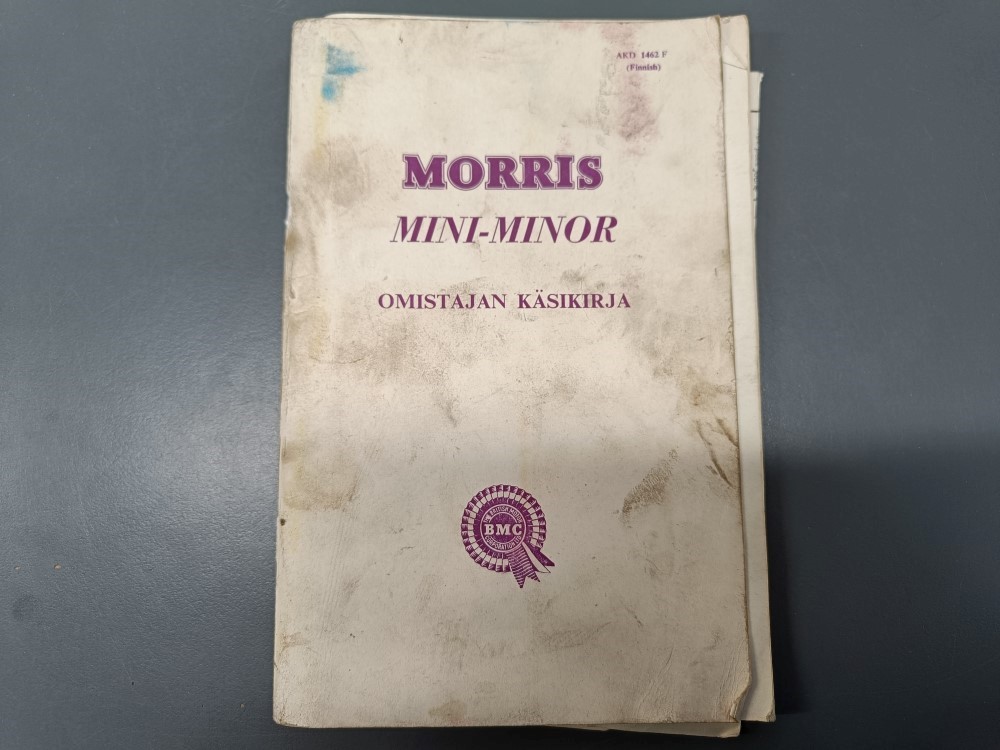 Morris Mini-manor / Omistajan käsikirja