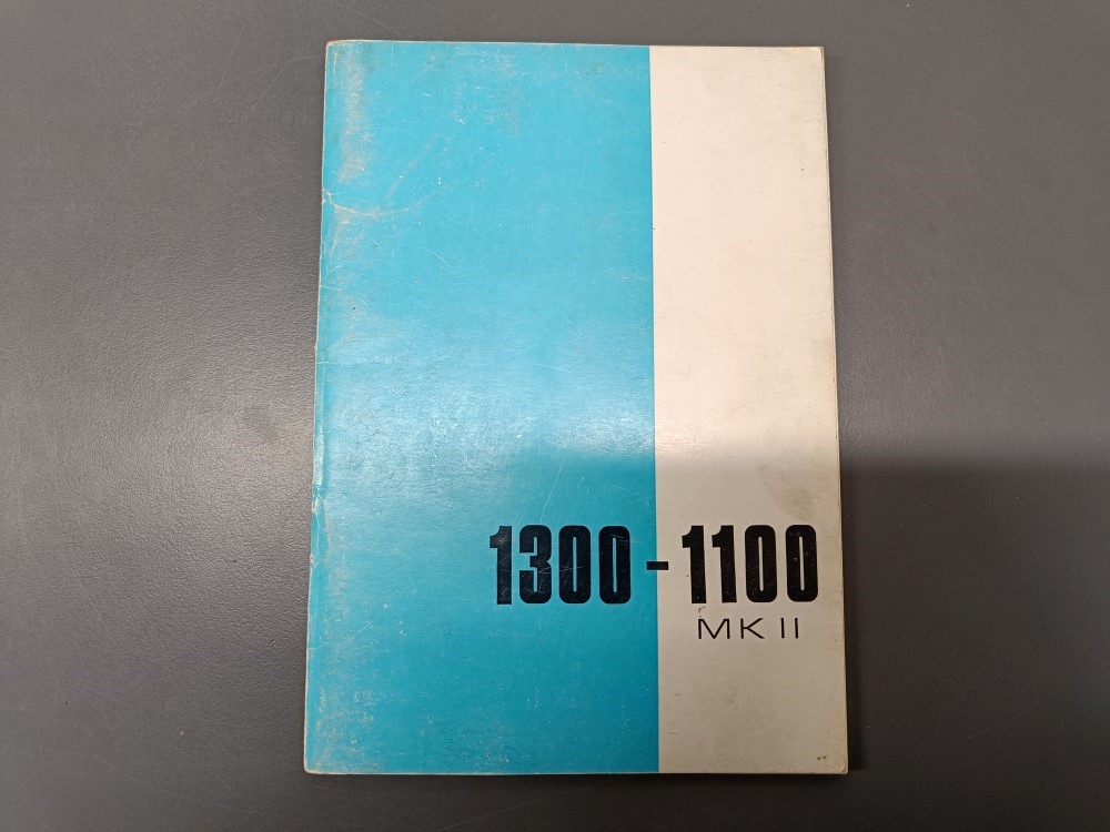 BMC 1300-1100 MK II / Omistajan käsikirja