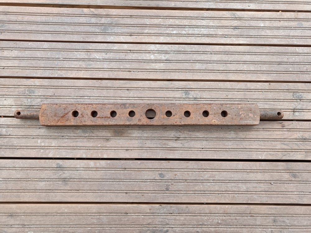 Vetokarttu pituus 800mm päät 28mm / keskireikä 31mm