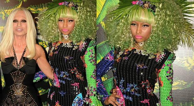 Nicki Minaj at the Versace for H&M Launch - Style & Vibes