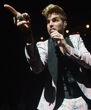 Watch Adam Lambert Perform “The Original High” In A Pink Suit at Miami ...