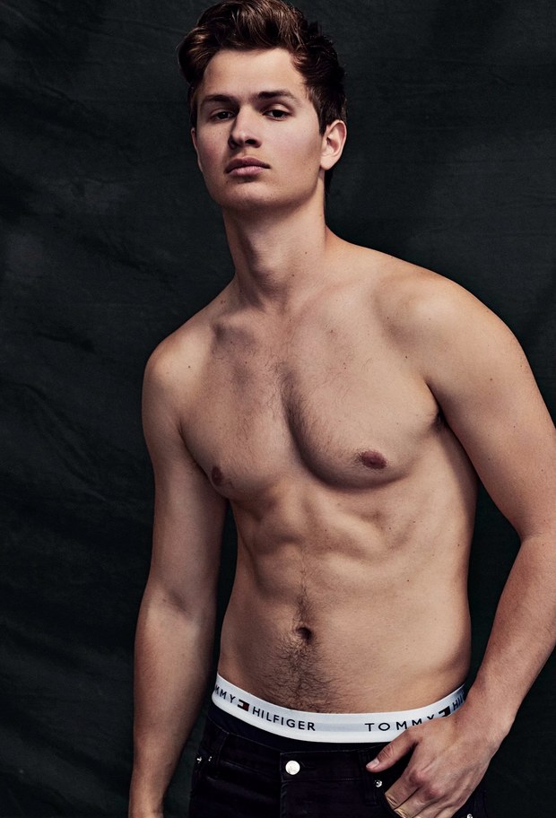 Ansel Elgort Goes Shirtless For Wonderland Magazine Talks Music