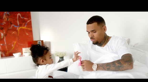 Chris Brown And His New Girl