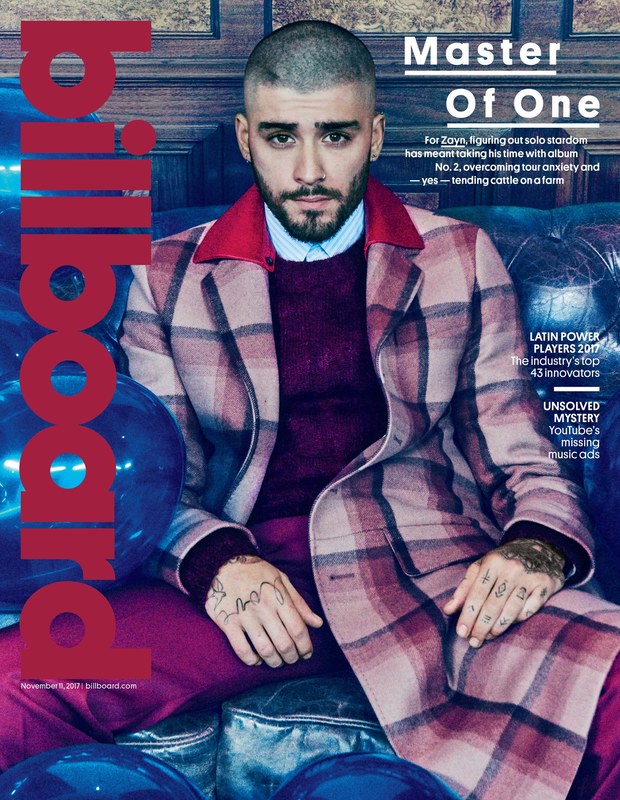 Zayn Proves Hes A Hottie On Billboard Magazine Cover Talks Album 2 Directlyrics 