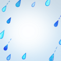 水彩雨