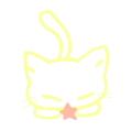 流星団ロゴ(星猫黄)