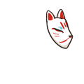 狐のお面