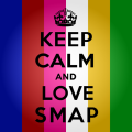 KEEP CALM and LOVE SMAP 6colors