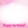 ハッピーバースデー_pink下文字