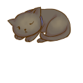 あたまのせくろねこ