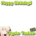 京子たん誕生日(*´ω｀*)
