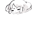 ねてるおもち