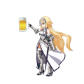 512pxに収めるためにビール持たされるジャンヌ