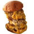 ロッテリア絶品タワーチーズバーガー