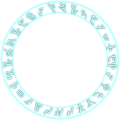 魔方陣(シアン)