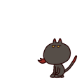 おすわりねこくりからくん