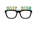 2017→2018メガネ(ブラック)